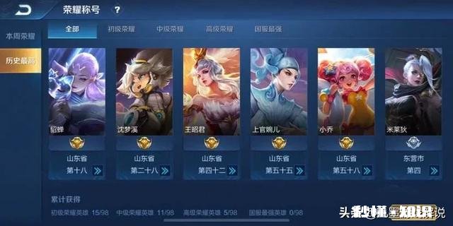 你是从什么时候觉得自己是王者荣耀大神