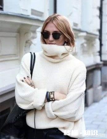 圆脸适合穿高领毛衣么