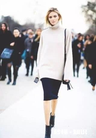 圆脸适合穿高领毛衣么