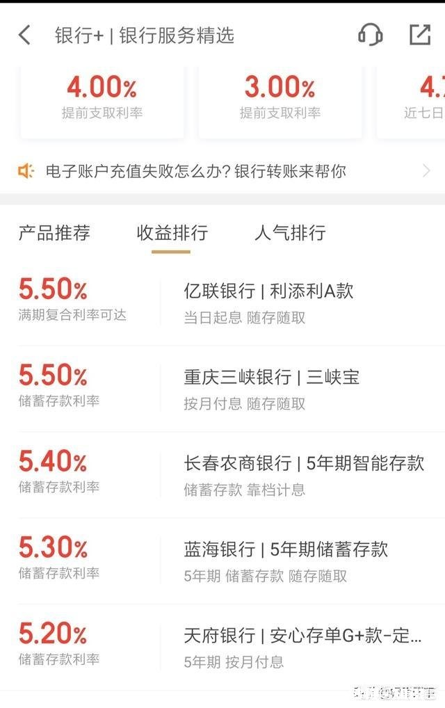 有接近400万的闲钱投资哪家银行收益更多些