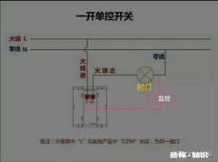 把一个射灯换成监控，怎么把其中的一个射灯电路改成一直通电