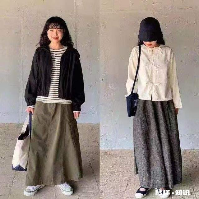 长裙怎么穿出休闲慵懒的风格,想要文艺的感觉