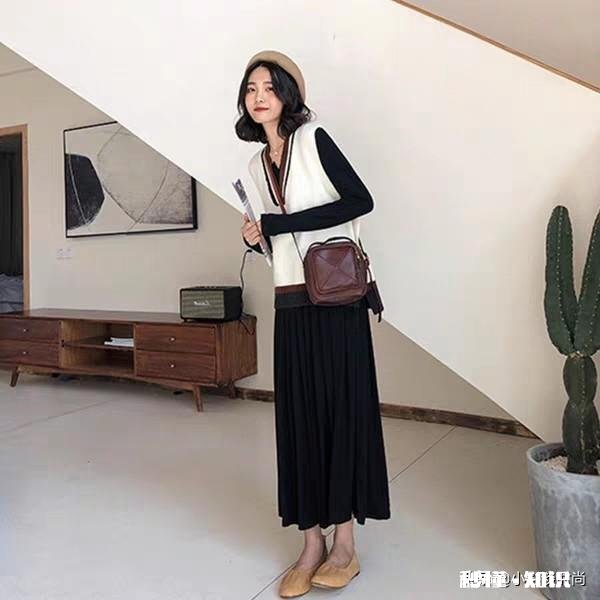 长裙怎么穿出休闲慵懒的风格,想要文艺的感觉