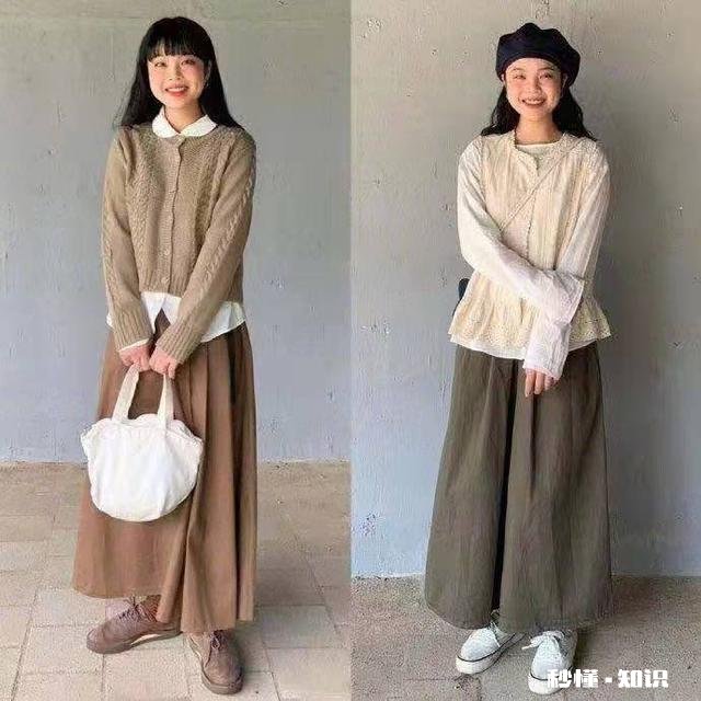长裙怎么穿出休闲慵懒的风格,想要文艺的感觉