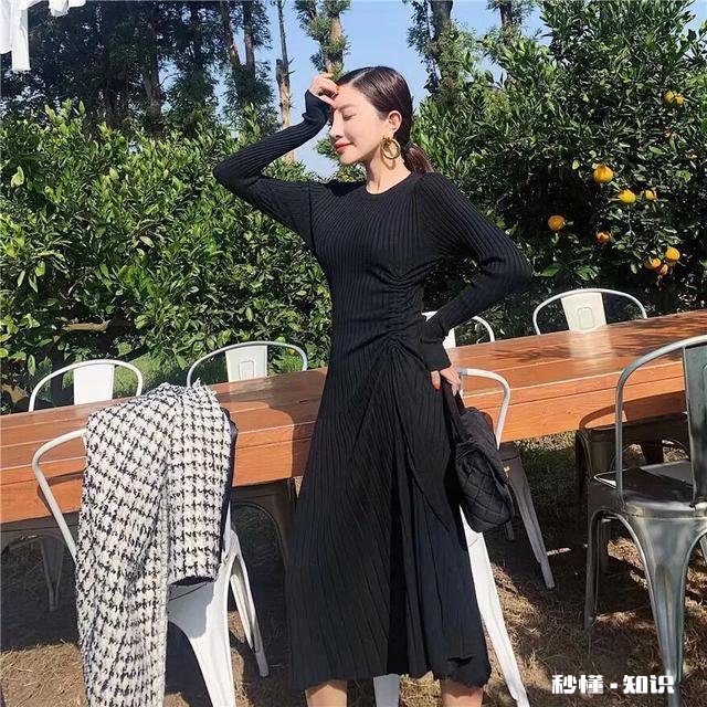 长裙怎么穿出休闲慵懒的风格,想要文艺的感觉