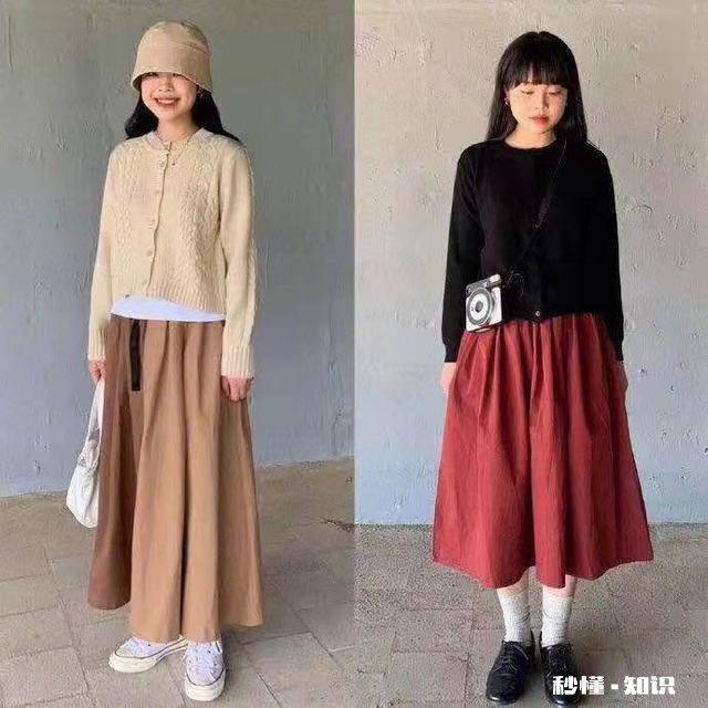 长裙怎么穿出休闲慵懒的风格,想要文艺的感觉