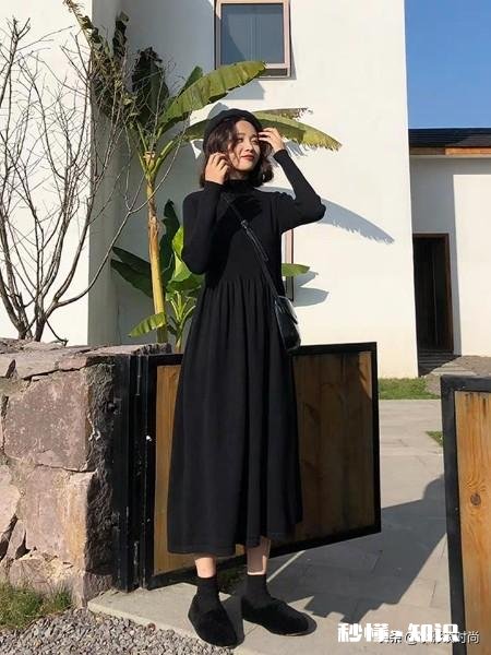 长裙怎么穿出休闲慵懒的风格,想要文艺的感觉