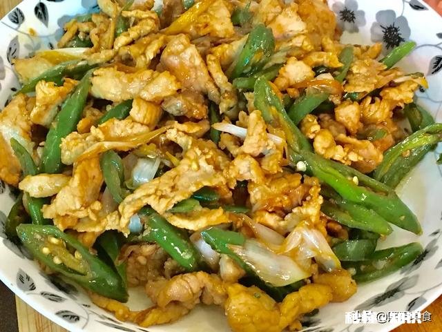 辣椒炒肉肉怎么不老