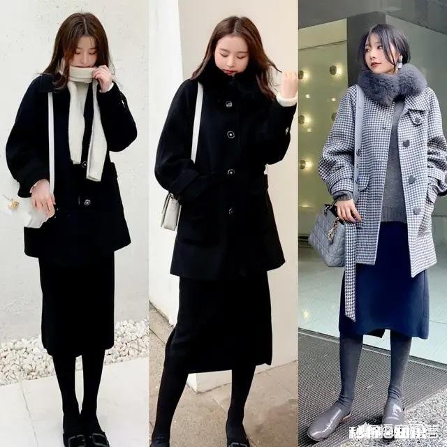 求长款呢大衣冬季颜色选择和搭配，有哪些指导建议，时尚显瘦显高