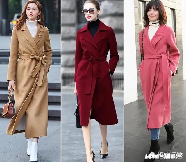 求长款呢大衣冬季颜色选择和搭配，有哪些指导建议，时尚显瘦显高