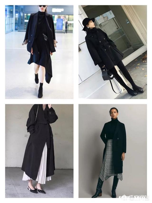 求长款呢大衣冬季颜色选择和搭配，有哪些指导建议，时尚显瘦显高