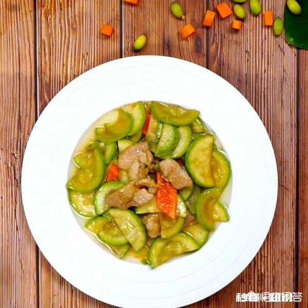 肉片炒西葫芦的做法是什么