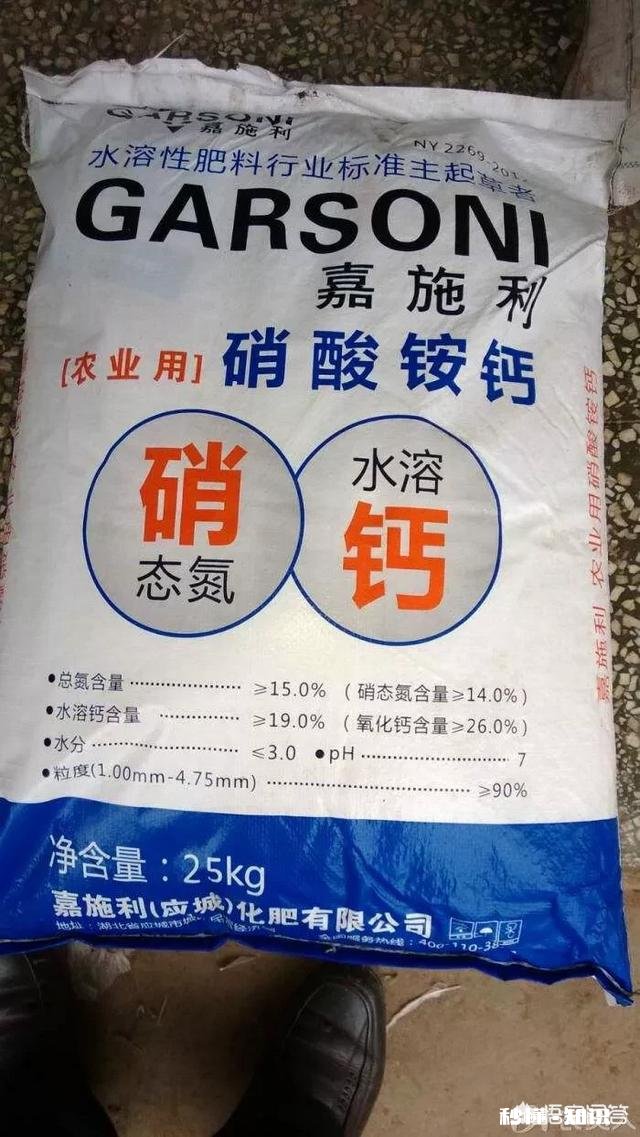 硝酸铵钙可以冲施吗