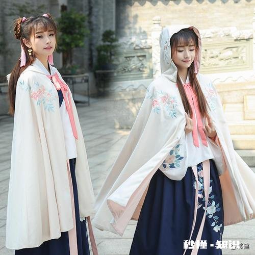 搭配汉服的古风斗篷到底实不实用