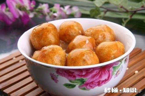 炸红薯丸子怎样不粘,不破裂