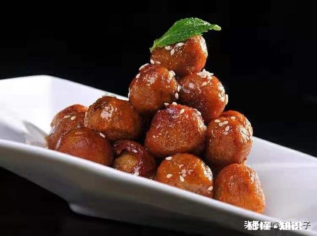 炸红薯丸子怎样不粘,不破裂