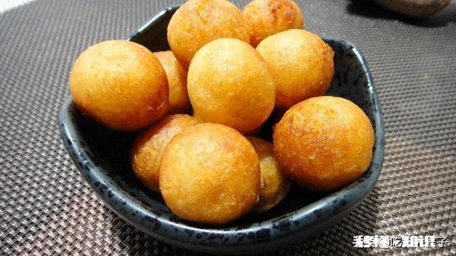 炸红薯丸子怎样不粘,不破裂
