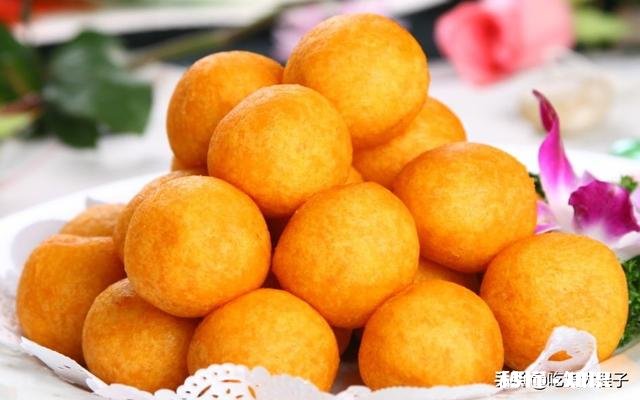 炸红薯丸子怎样不粘,不破裂