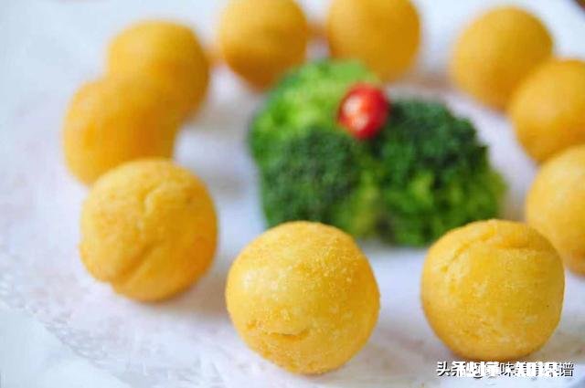 炸红薯丸子怎样不粘,不破裂
