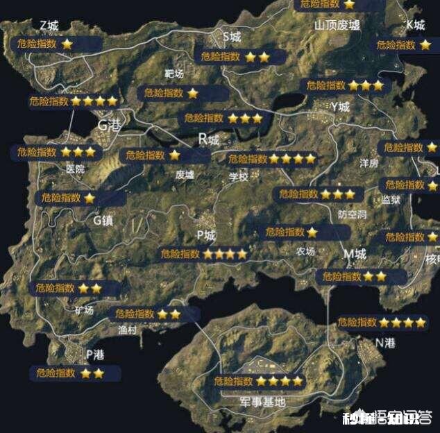 绝地求生哪里比较富