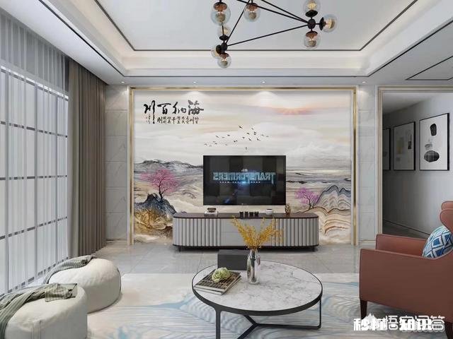 家里的背景墙要装修,UV板和瓷砖哪个好