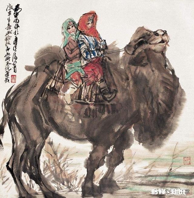 手里有两副黄胄的画，想出手，市场价是多少啊