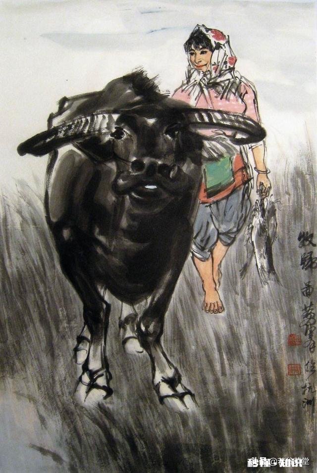 手里有两副黄胄的画，想出手，市场价是多少啊