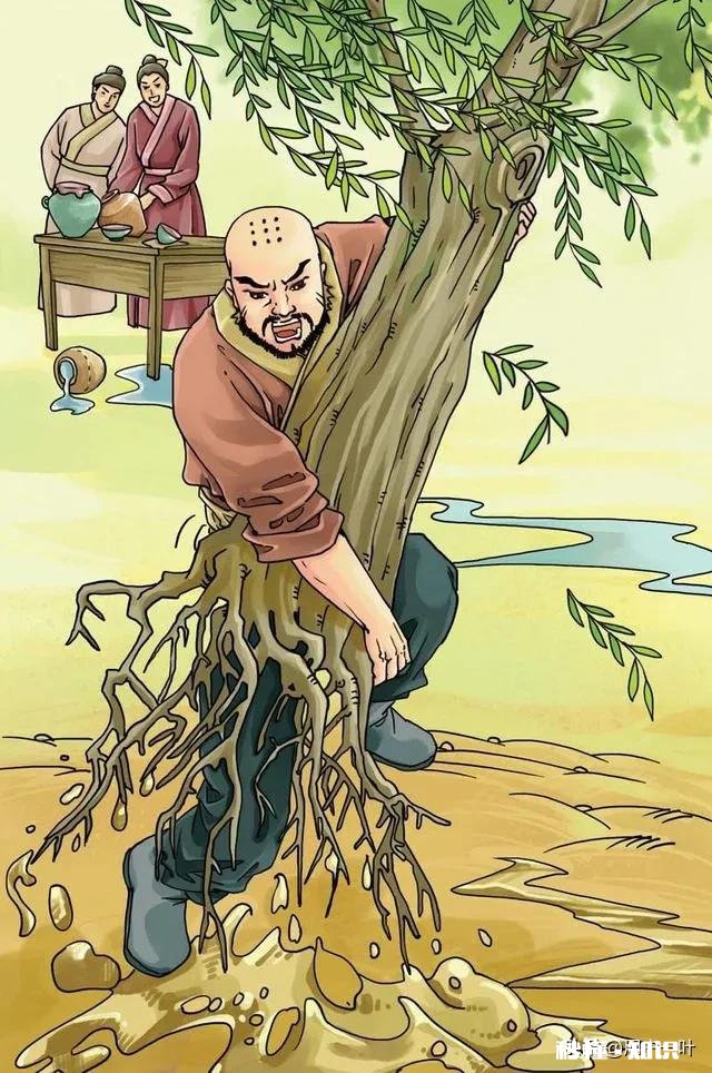 力能扛鼎的霸王项羽遇上倒拔垂杨柳的鲁智深,谁的力气更大