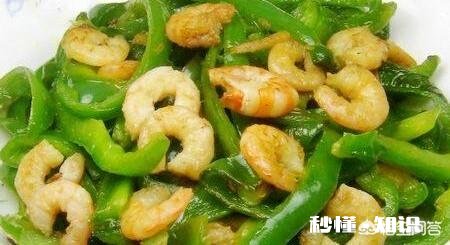 冰冻虾仁和青辣椒怎么炒好吃