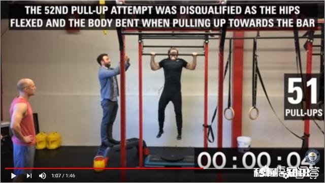 现在世界上引体向上的吉尼斯世界纪录是多少
