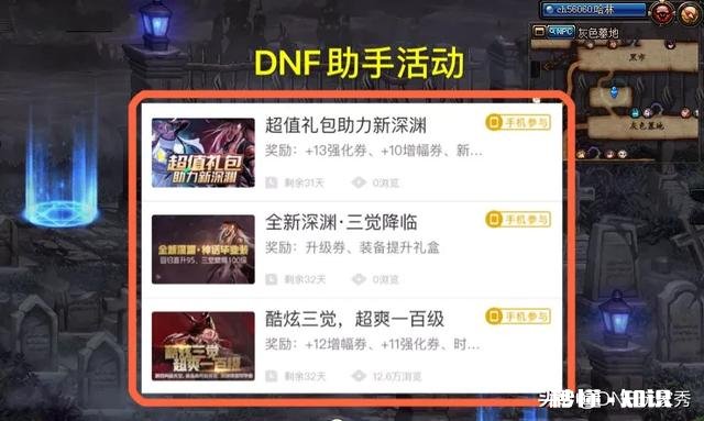DNF活动隐藏羊毛，55块钱即可领50次深渊票，10张高级装扮，500疲劳药，如何评价