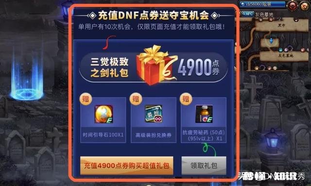 DNF活动隐藏羊毛，55块钱即可领50次深渊票，10张高级装扮，500疲劳药，如何评价