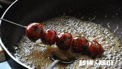 做冰糖葫芦熬糖要熬到多少度