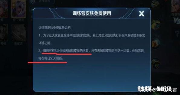 王者荣耀：训练营可以免费体验皮肤，快捷语音干得漂亮重新配音，你认为有用吗