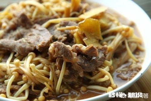 香菇、牛肉和金针菇可以一起搭配吗用蒸的方法