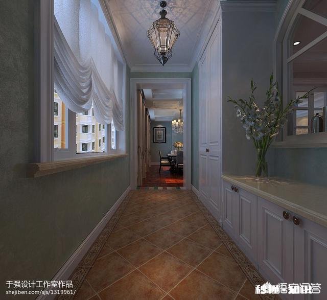 过道是长菱形的吊顶,配什么灯好看