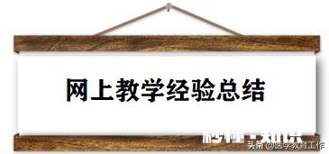 臀不停学的网上教学取得了哪些效果和值得反思的经验