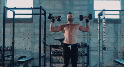 哑铃推肩达到自身体重什么水平比较好