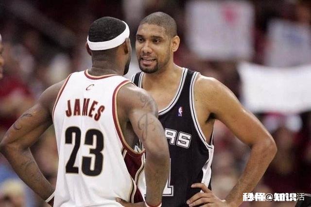 如果马刺的邓肯换成詹姆斯，生涯队友对手都一样，会有多少冠