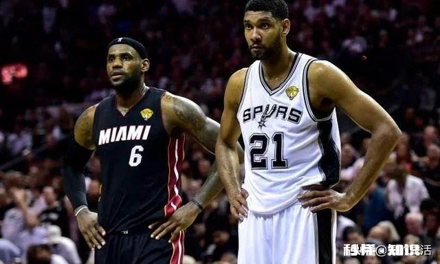 如果马刺的邓肯换成詹姆斯，生涯队友对手都一样，会有多少冠