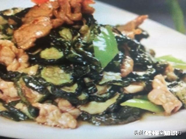 请问大厨,炒黄瓜干为什么不熟