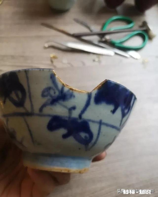 盖碗锯瓷后还能用吗