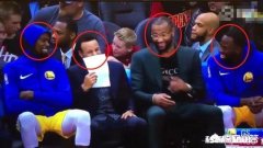 火箭大胜勇士队，火箭队主力球员全部开怀大笑，为什么勇士队主力球员也都在笑