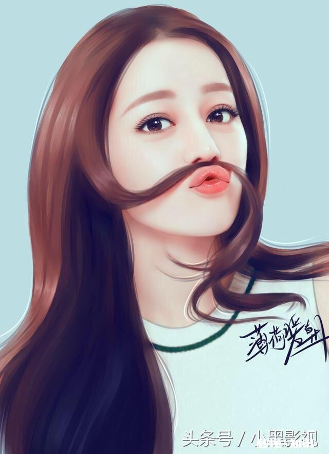 有没有迪丽热巴和Angelababy的美图