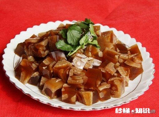 猪皮冻配什么调料好吃