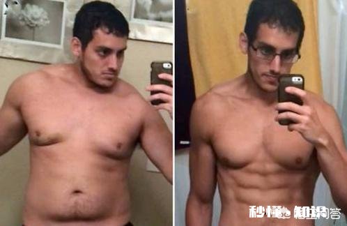 啤酒肚如果坚持健身1年，真的能练出腹肌吗