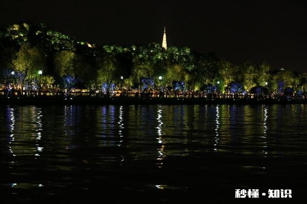 西湖的夜景有多美