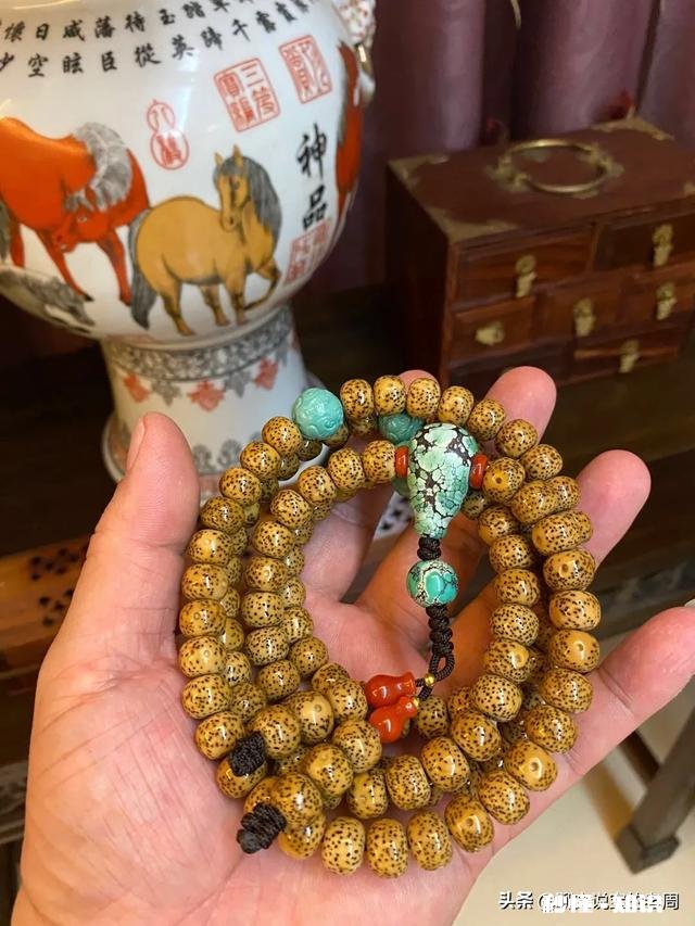 这星月菩提是不是盘花了黑了，还能不能继续