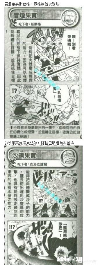 《海贼王》自然系果实你最喜欢的是哪个最强的是哪个