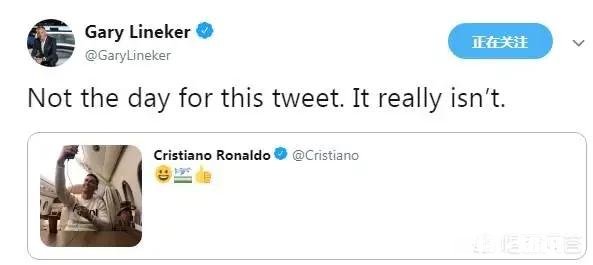 C罗晒飞机上自拍照被莱因克尔指责，对此你怎么看